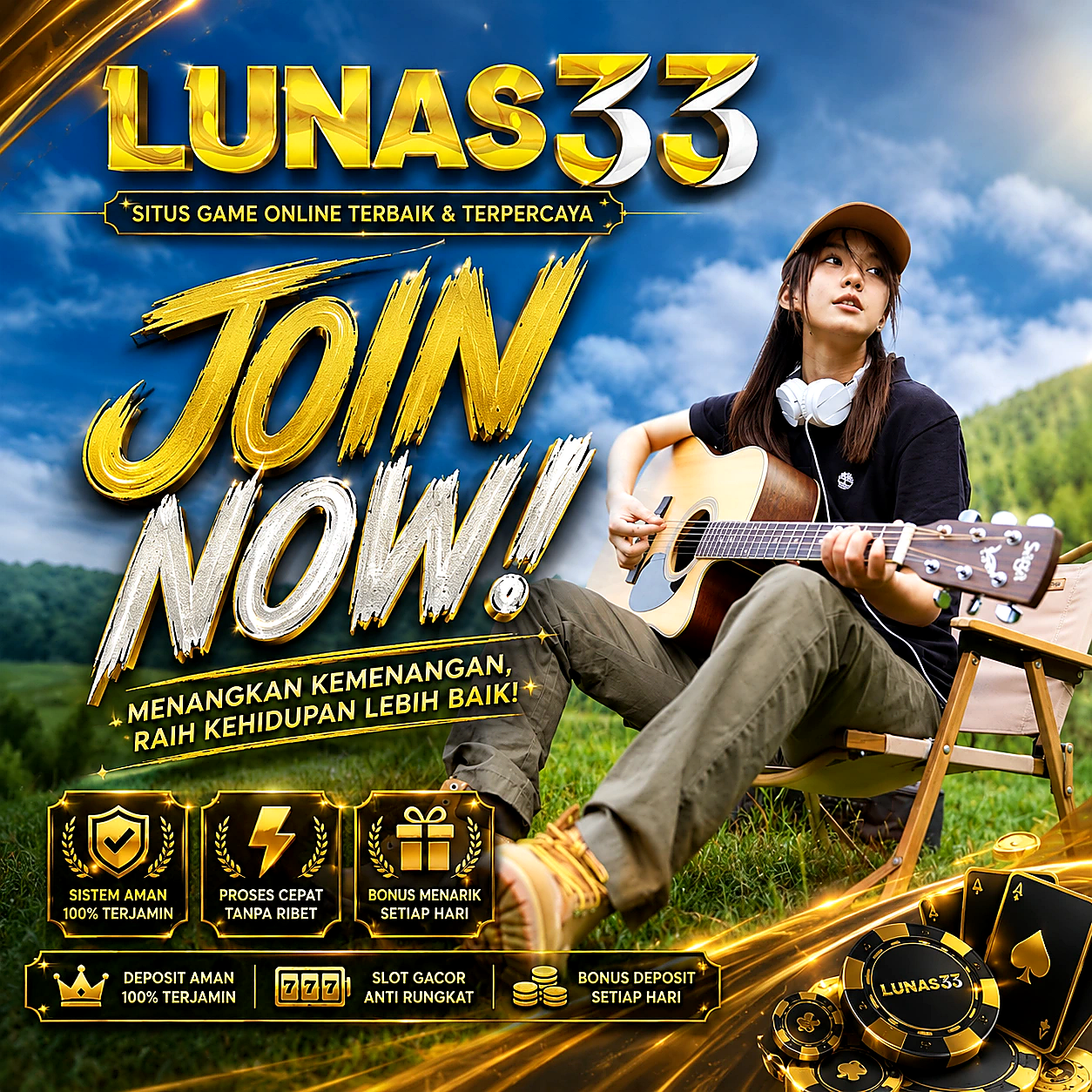 LUNAS33  Game Online Terakreaditasi Resmi & Terpercaya #1 Indonesia
