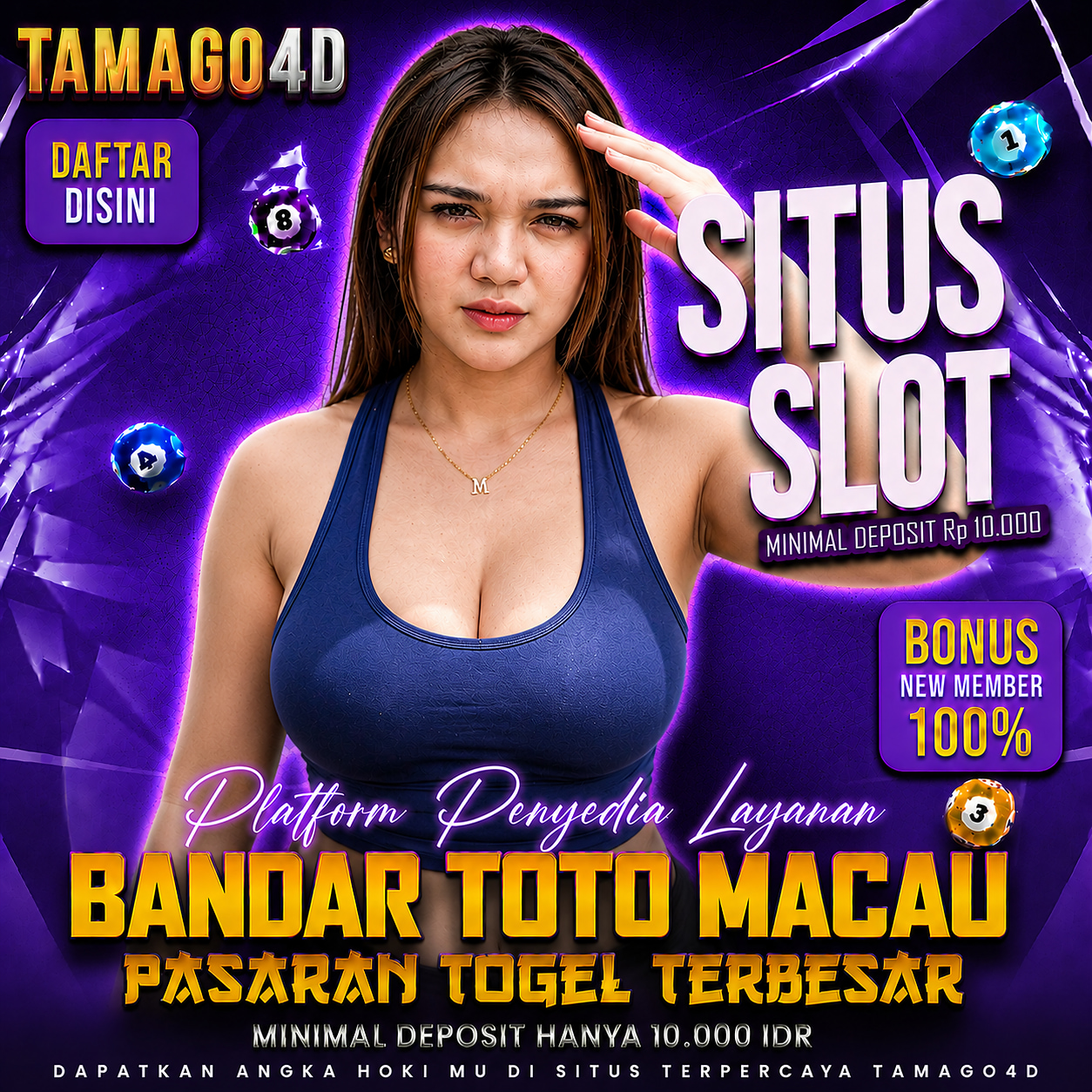 TAMAGO4D  Platform Satu Arah Situs Slot 4D Lebih Praktis Untuk Mobile Friendly